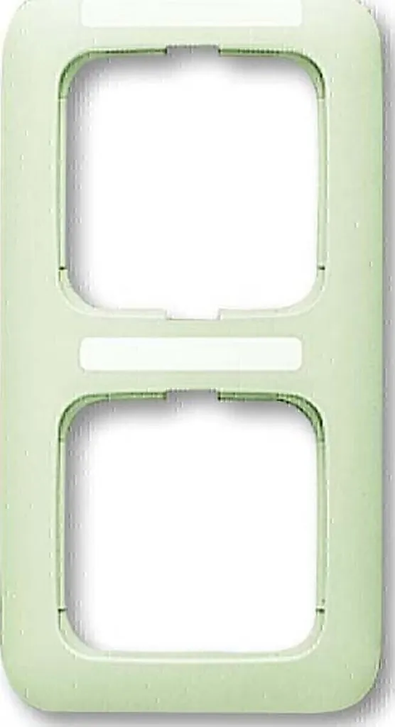 Cadre double 1722 NS-212 Busch-Jaeger SI Reflex en Thermoplastique Blanc
