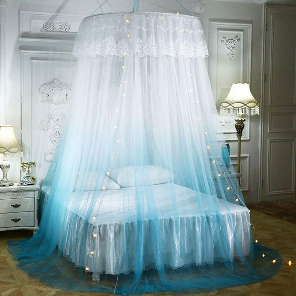 Prinzessin Moskitonetz Mückennetz Betthimmel Baldachin Fliegennetz Schlafzimmer 