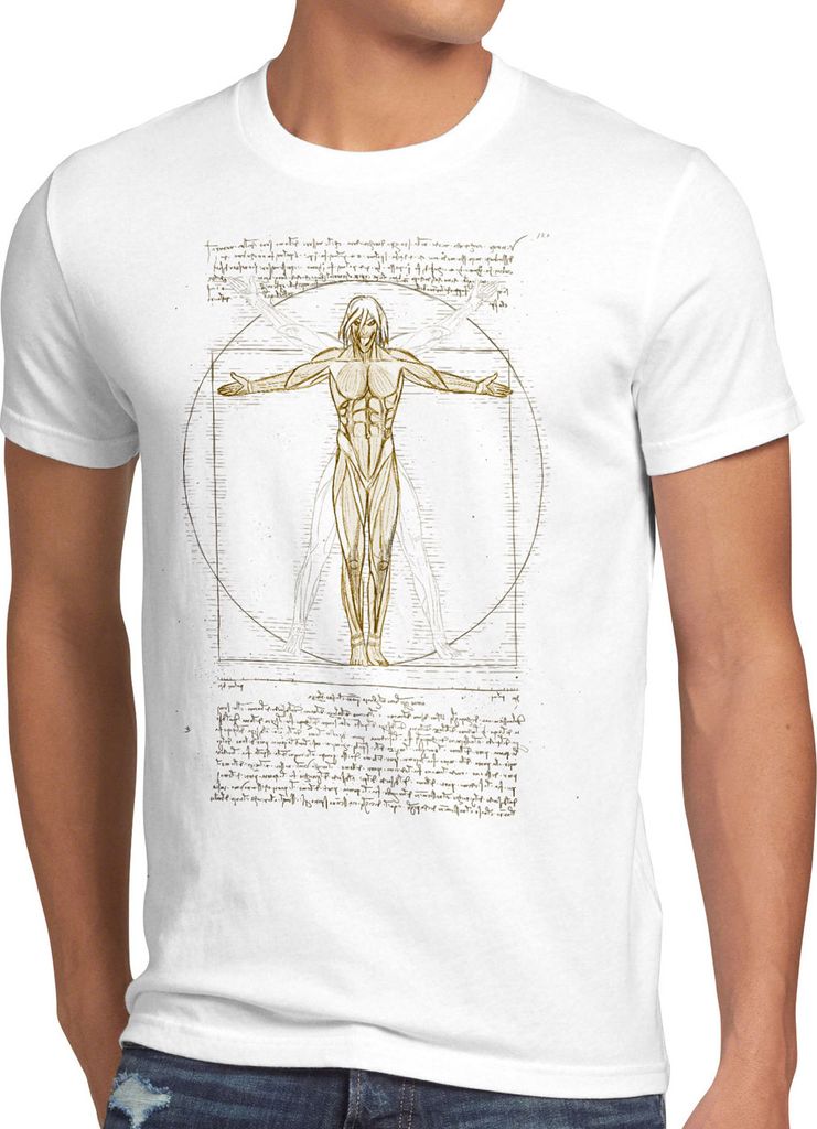 A.N.T. Vitruvianischer Titan Herren T-Shirt on attack aufklärungstruppe
