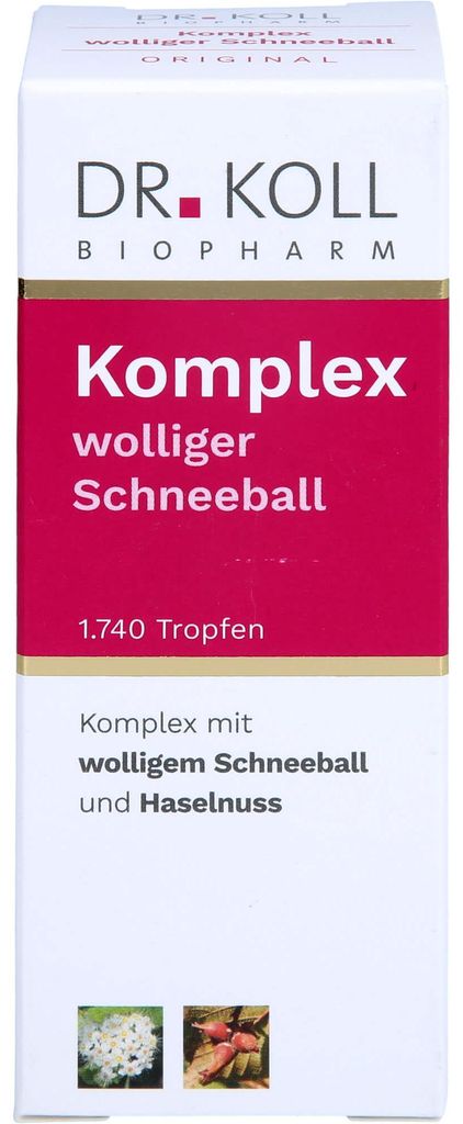 DR. KOLL Komplex wolliger Schneeball Tropfen, 50 ml Lösung