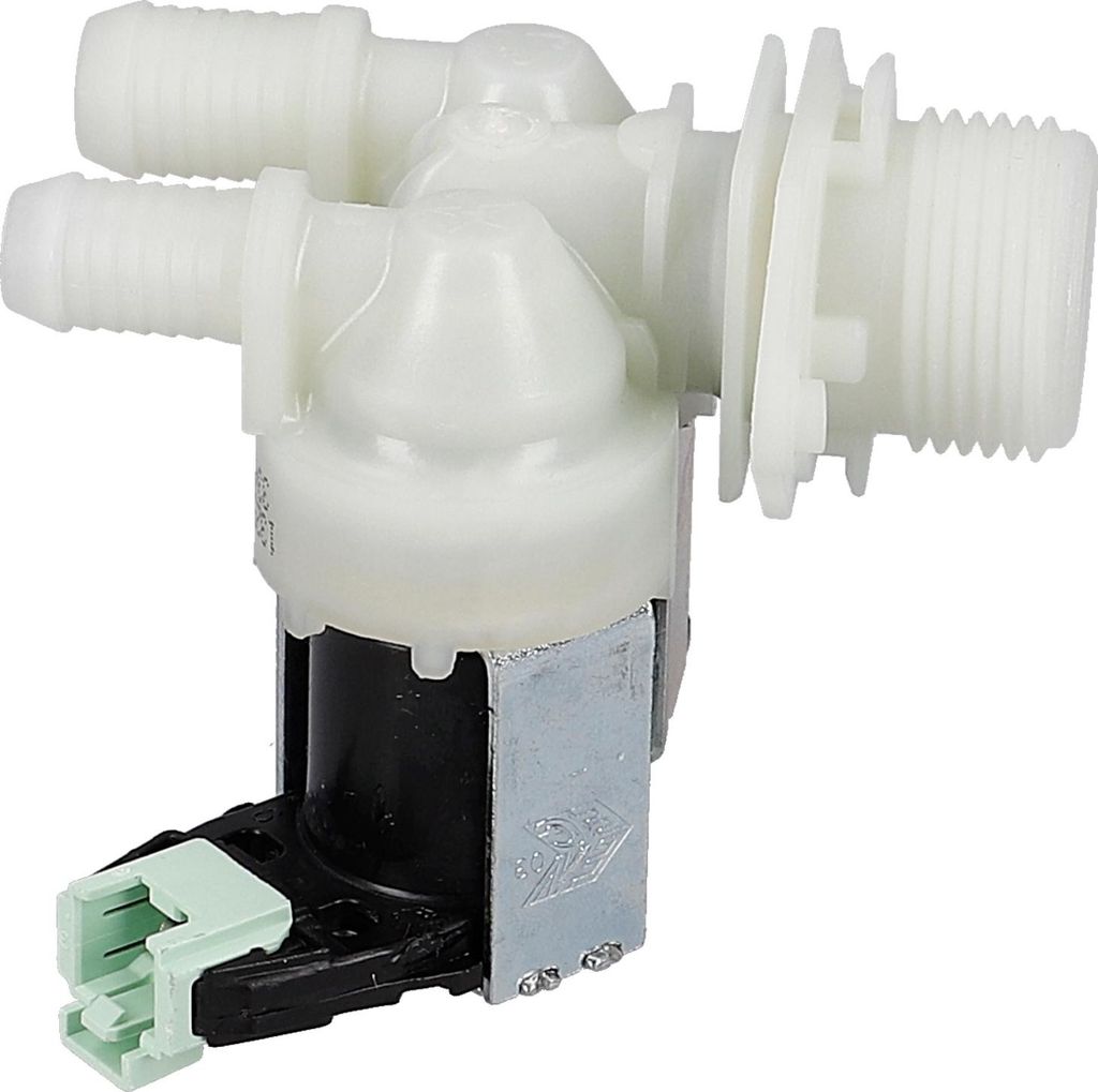 Bitron/ Elbi 33490103 Magnetventil 2fach 180° 11,5mm+14,0mmØ passend für Electrolux 1325186110 in Waschmaschine