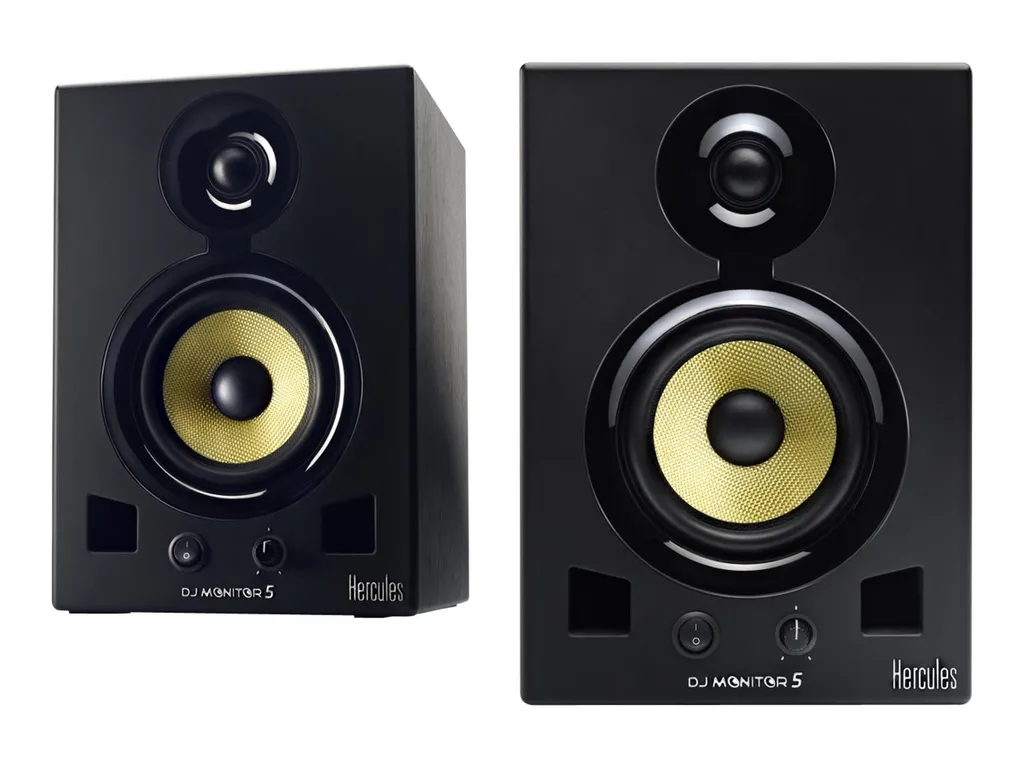 Moniteur de Studio Hercules DJ Monitor 5 Idéal Mixage et Home Studio