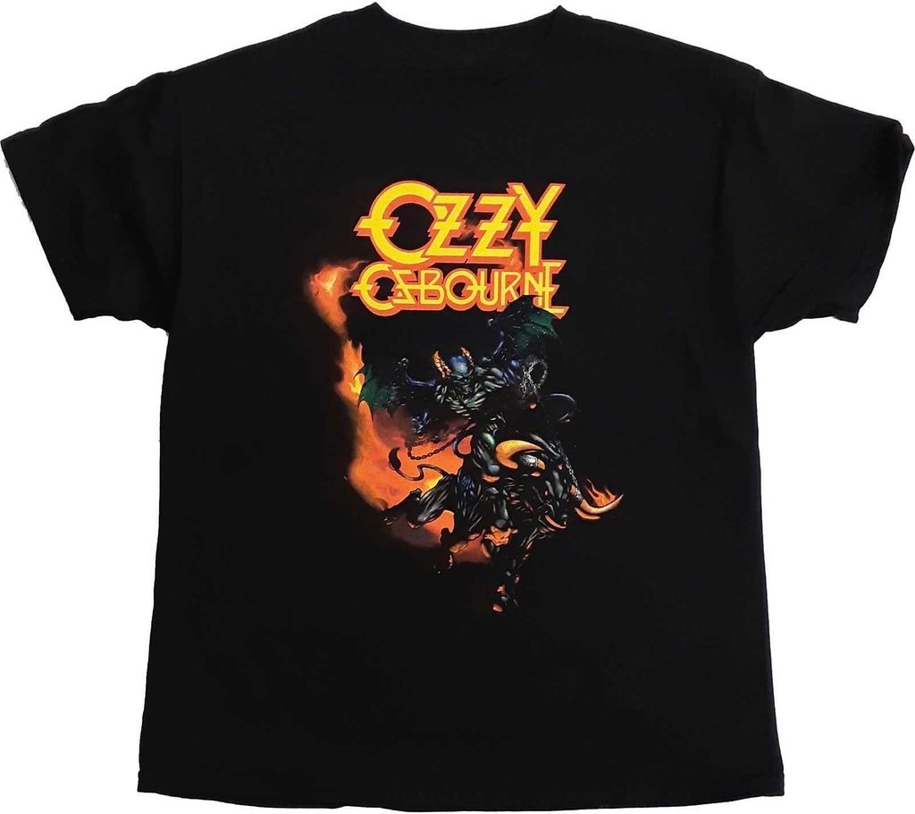 Ozzy Osbourne - T-Shirt für Kinder RO7465 (146-152) (Schwarz)