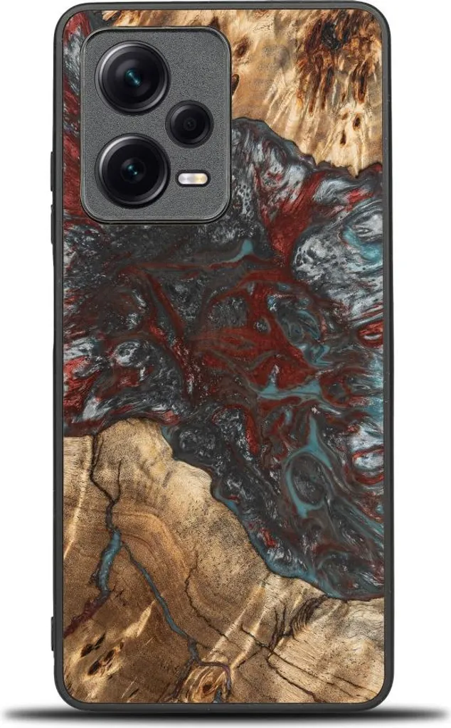 Cover Legno Bewood Pluto per Xiaomi Redmi Note 12 Pro Plus 5G