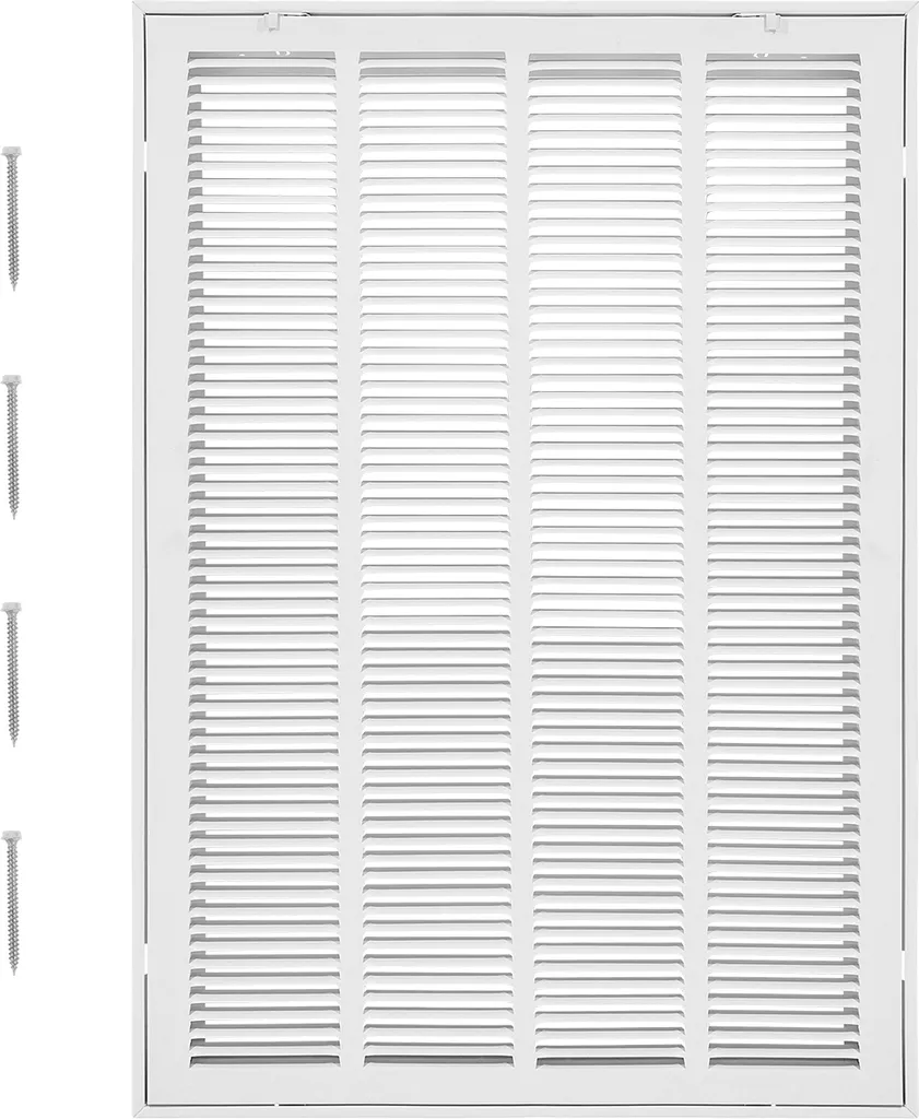 Grille d'évacuation murale pour conduit de ventilation 50,5 x 75,5 cm