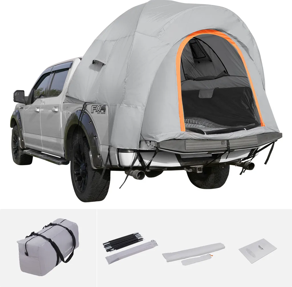 Tente de Surface de Chargement pour Pick-up 2-3 Personnes avec Sac Inclus