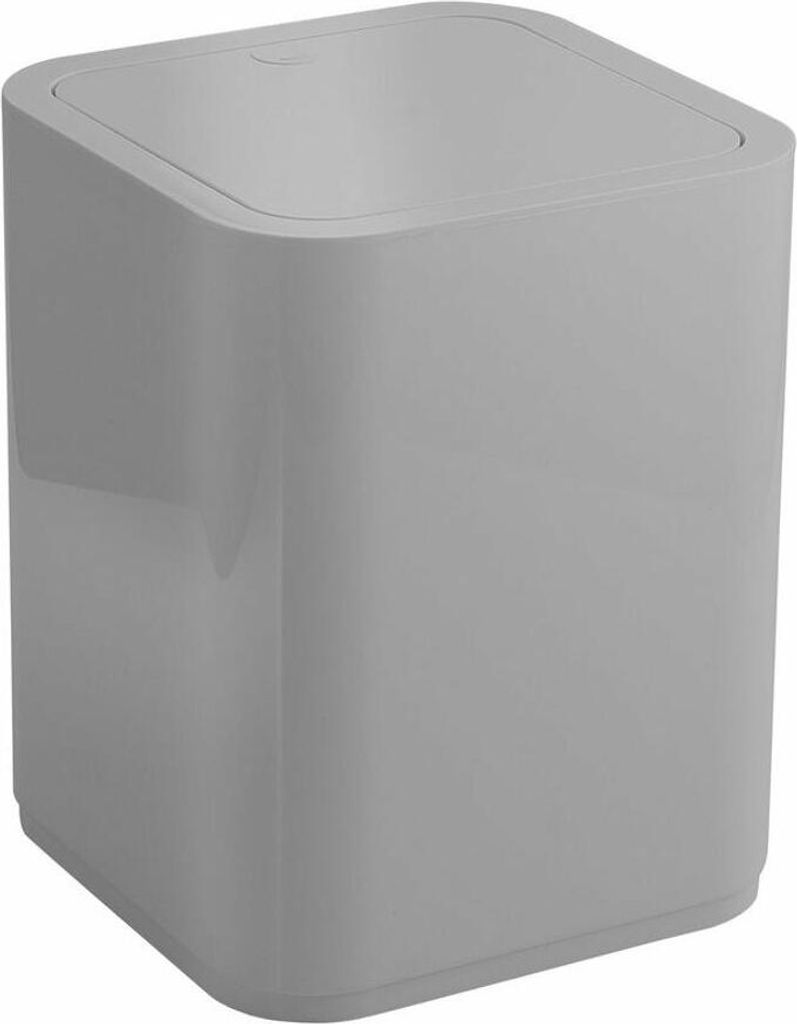 SEVENTY Mülleimer kippbar, 8 l, ABS Plastik, grau