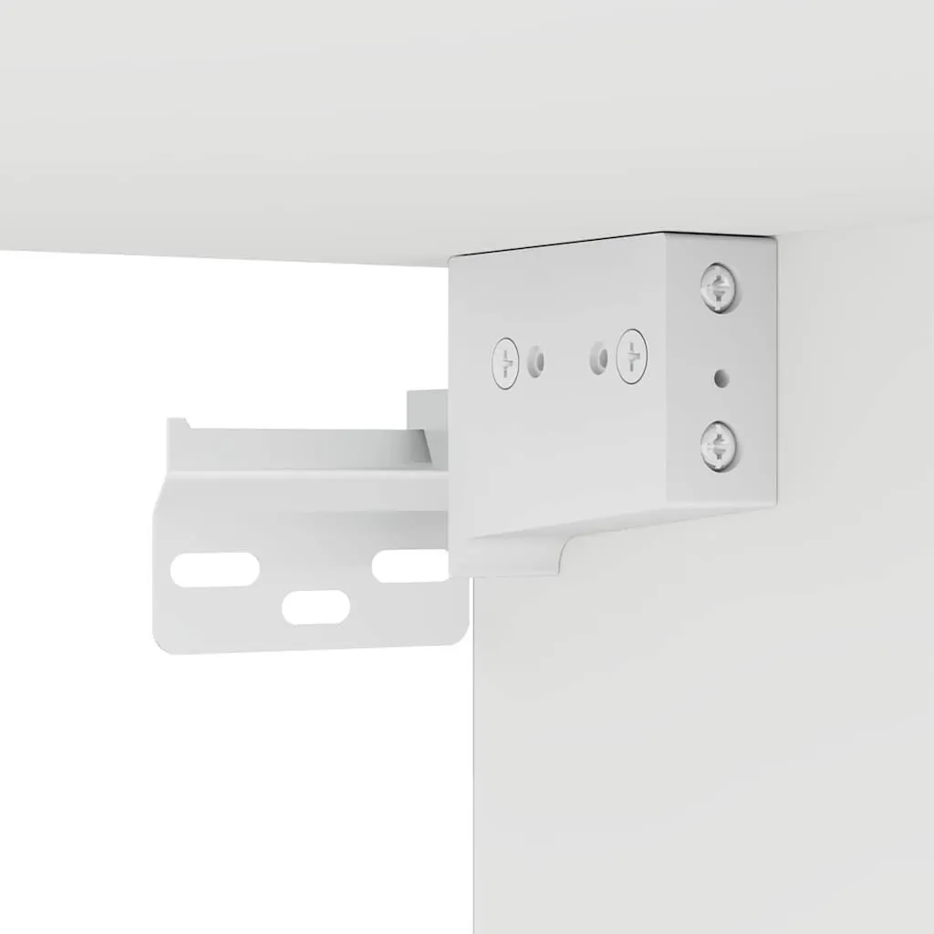 SYFAX™ Pensile Bianco 40x29,5x100 cm | Mobile Legno Multistrato Robusto - 9
