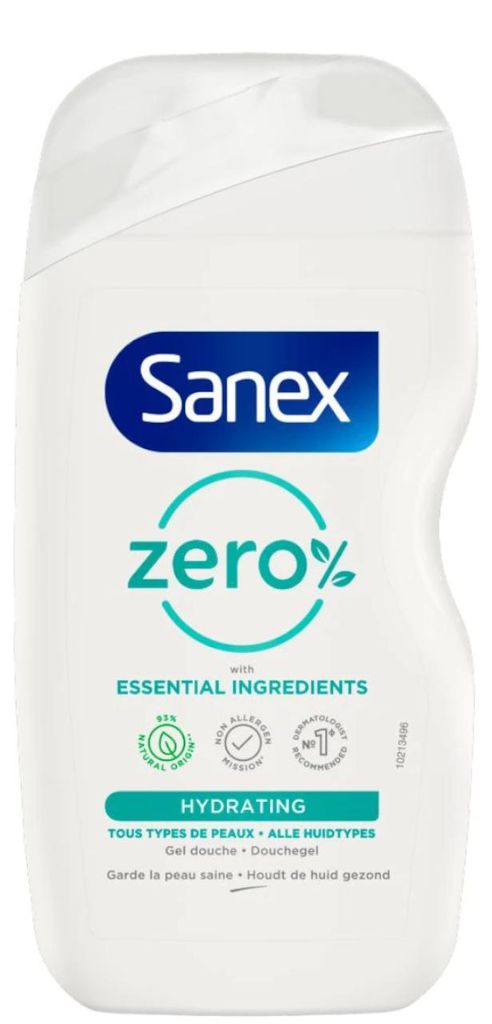 Sanex Zero Gel da bagno idratante ipoallergenico 400 ml Immagine del prodotto 