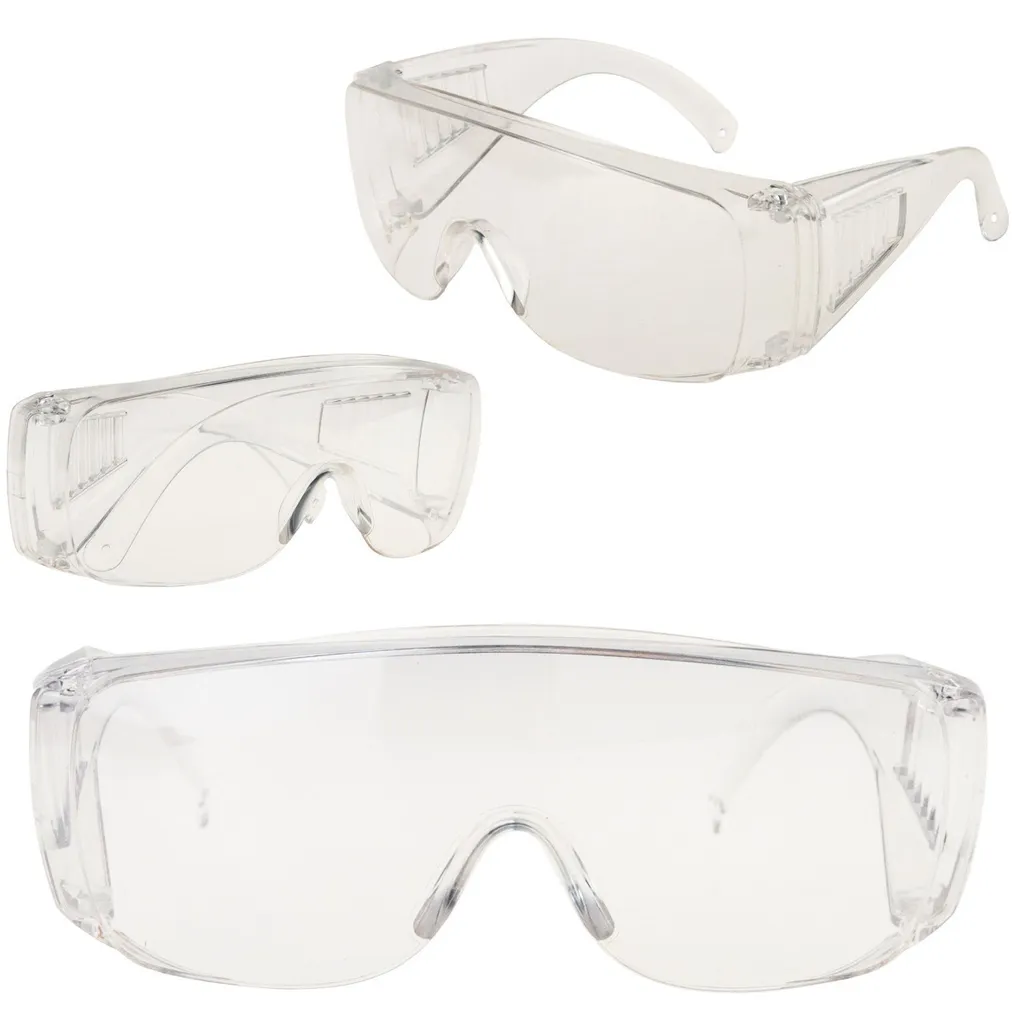 Lunettes de protection anti-buée et anti-rayures en polycarbonate résistant