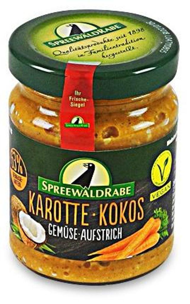 Karotte Kokos Gemüseaufstrich (135 g) Produktbild 