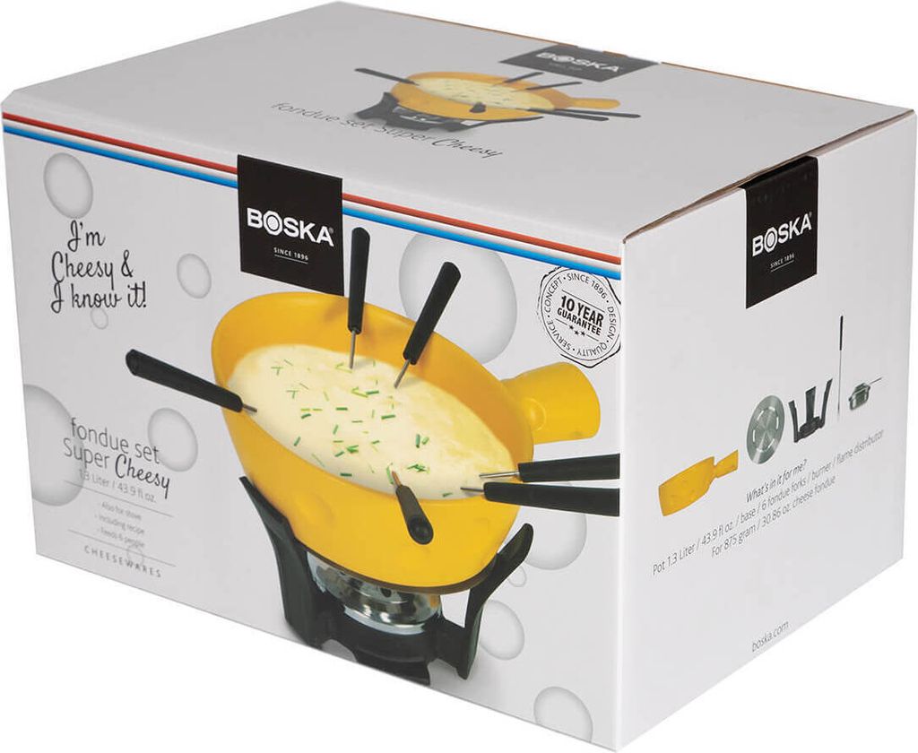 Boska Fondue-Set Super Cheesy - Käsefondue - Fonduetopf Produktbild 6
