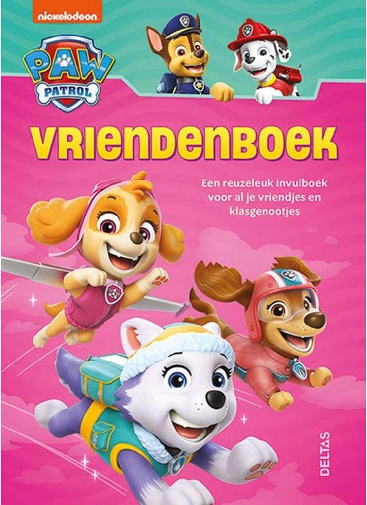 Deltas Nickelodeon Paw Patrol Friends Buch Pink
