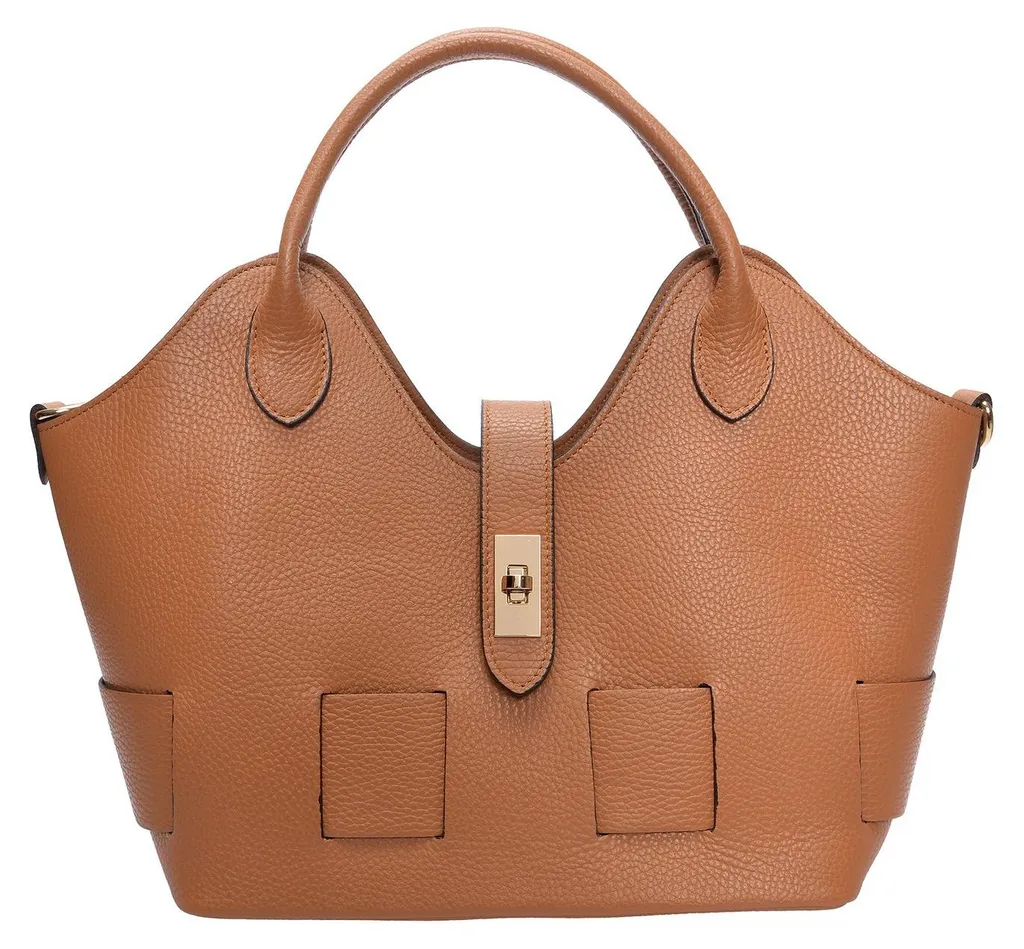 Sac à main Roberta M cognac : rangez enfin toutes vos affaires