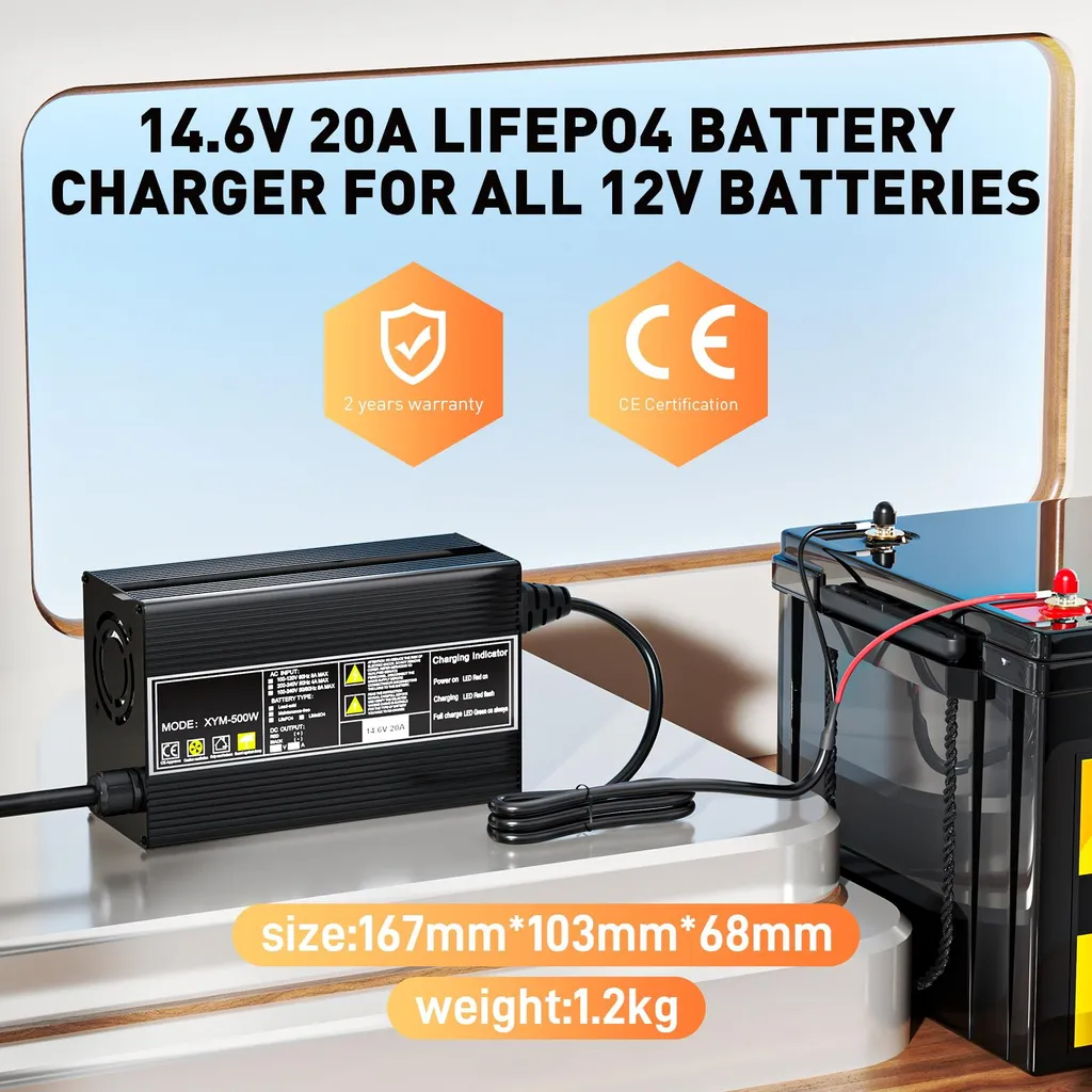 Chargeur de Batterie Activation 0V Haute Performance - Connectique Variable