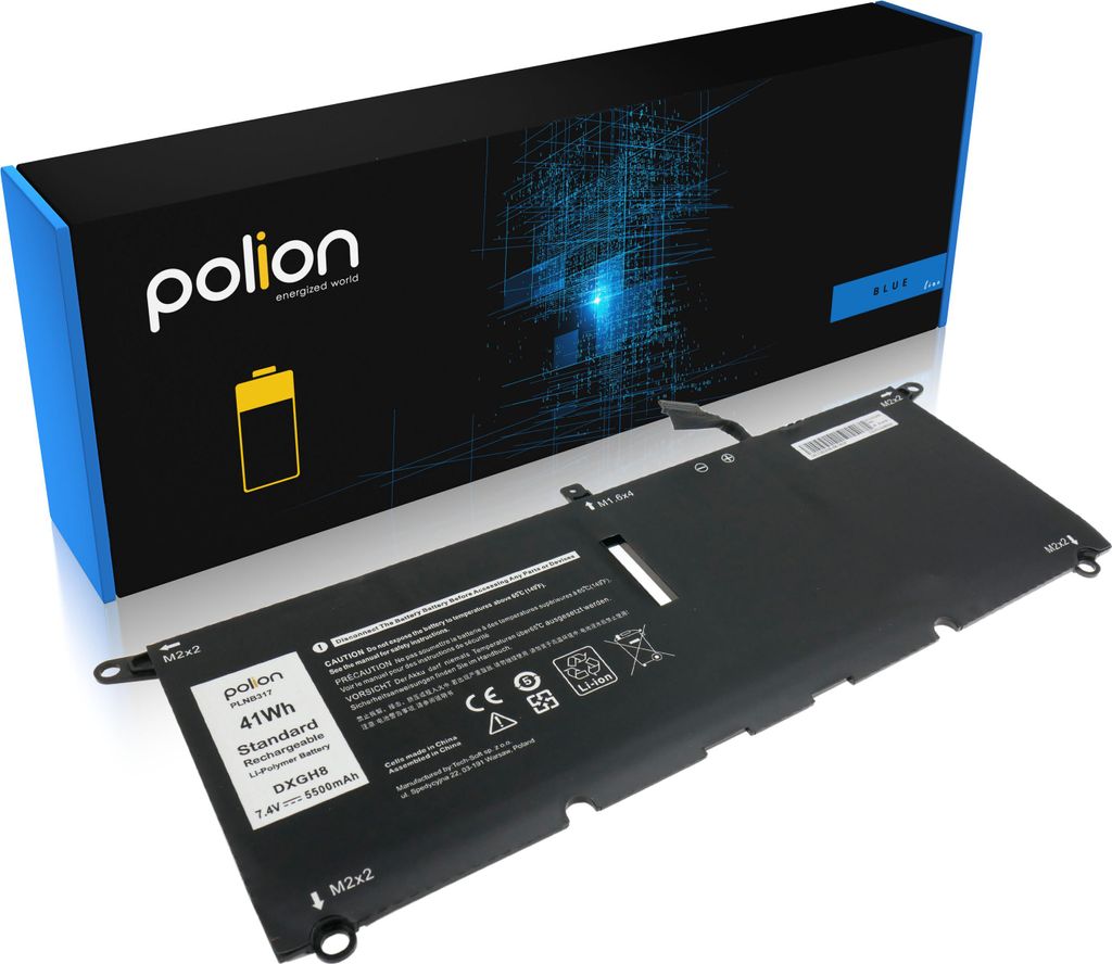 POLION Laptop-Akku für DELL DXGH8 5500mAh Li-Polymer Produktbild 
