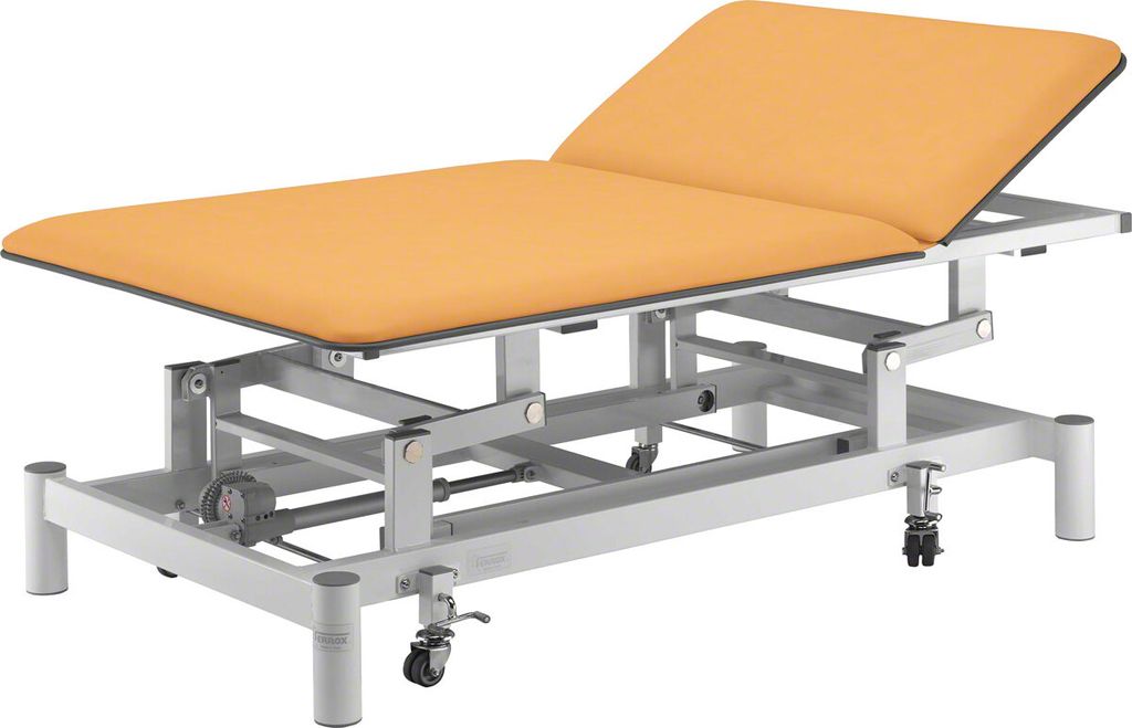 Bobathliege Pro Power mit Kopfteil und Radhebesystem