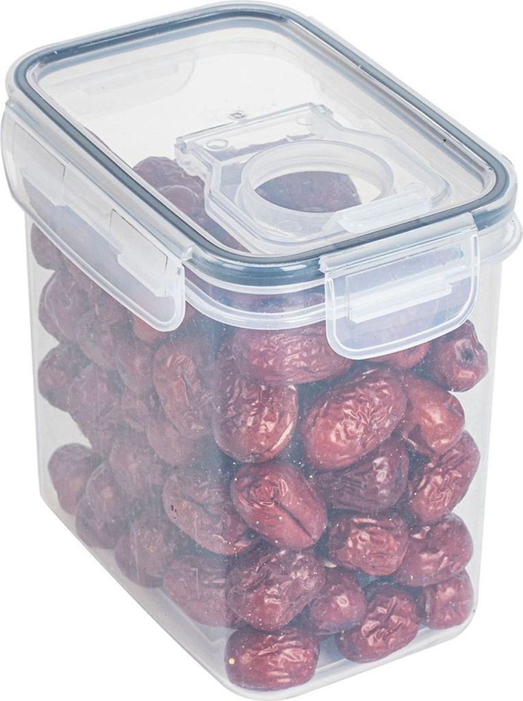 0,8 l/1,4 l/1,6 l/2 l/2,8 l durchsichtige Vorratsdosen aus Kunststoff, luftdicht, feuchtigkeitsbeständig, transparent, mit breiter Öffnung, organ...