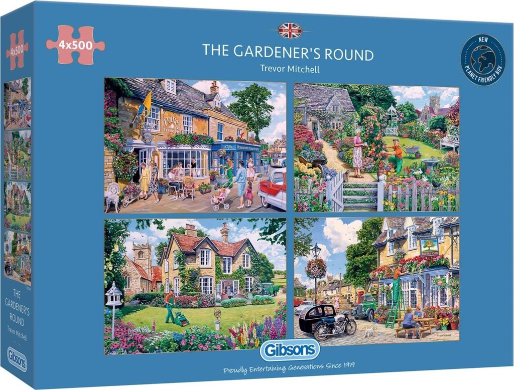 Gibsons The Gardener's Round, 500 Stück(e) Produktbild 