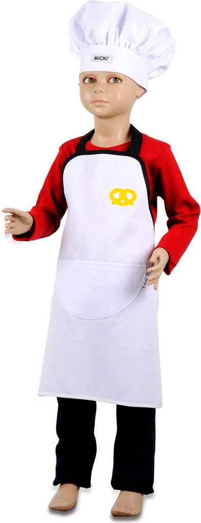 Micki Schürze und Bäckermütze f.Kinder 3-6Jahr , 46.1026.00 Produktbild 