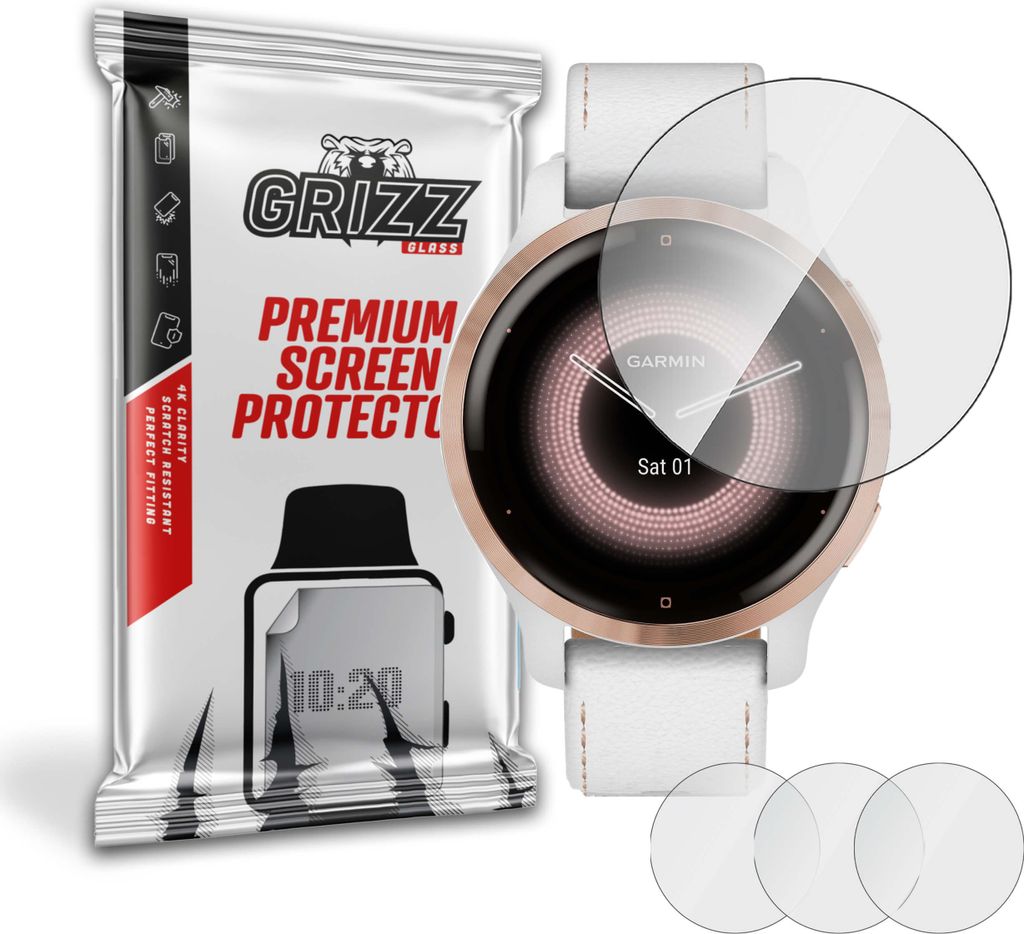 Hydrogel-Folie GrizzGlass Hydrofilm fr Garmin Venu 2s