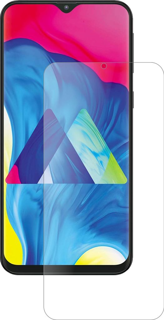 2x Schutzfolie für Samsung Galaxy M10 matt - Anti-Shock 9H Folie dipos Glass