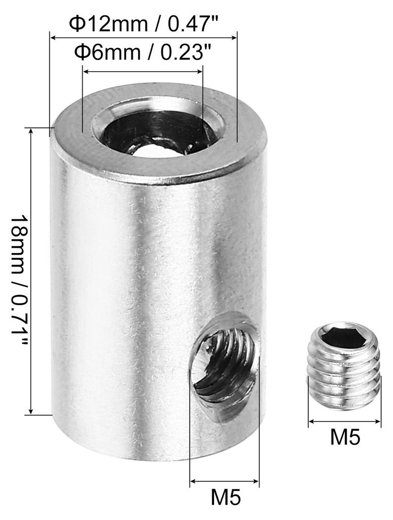 6mm Loch Draht Seil Klammern Set 2Stk 304 Edelstahl Doppel L?cher Schloss Kabel Klemmen Clip mit M5 Sechseck Schrauben Steckschlš¹ssel fš¹r Kab...