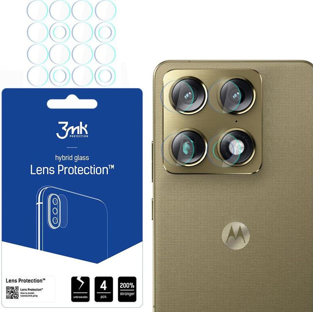 Objektivschutz für Motorola Signature, 3mk Lens Protection, 4 Sätze