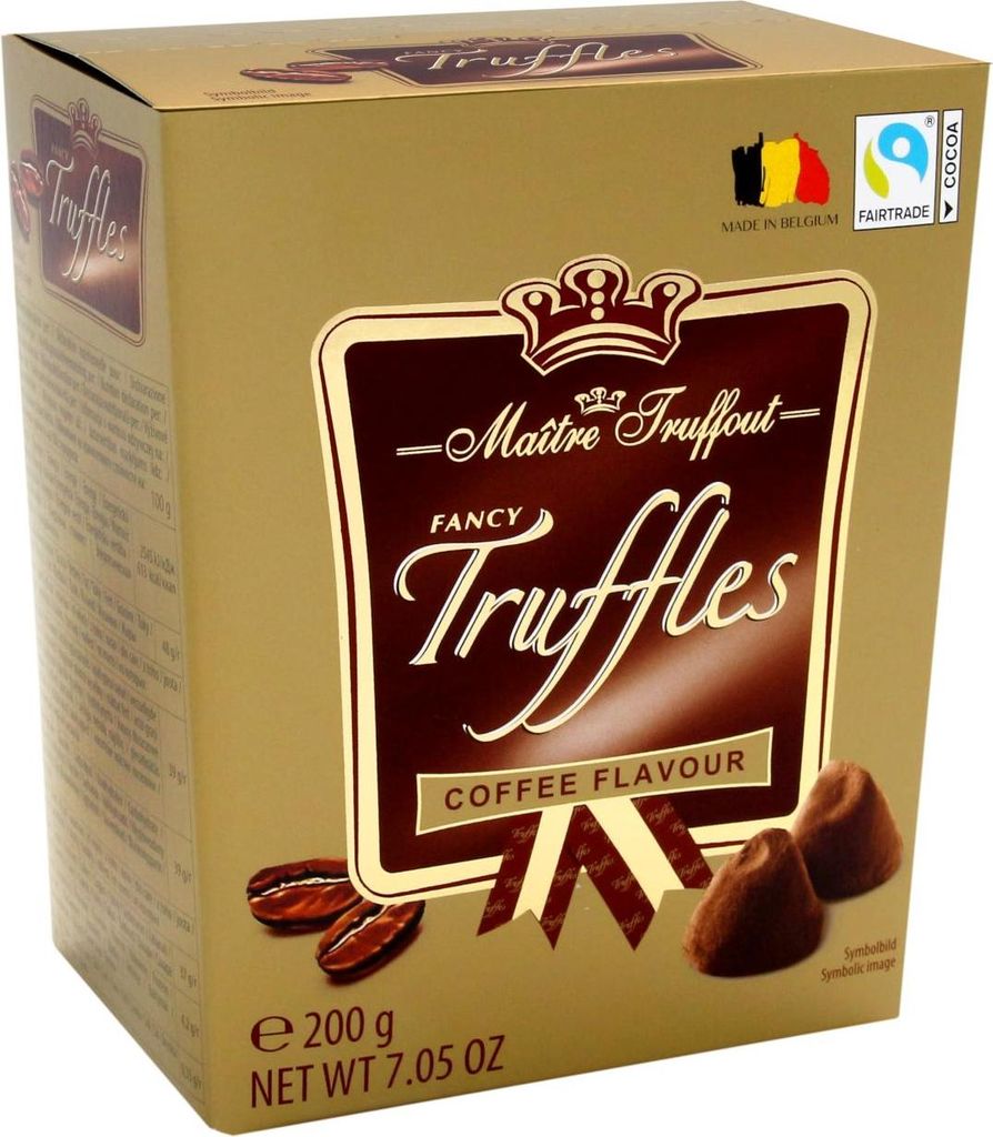 Maitre Truffout Fancy Gold Truffles Kaffee