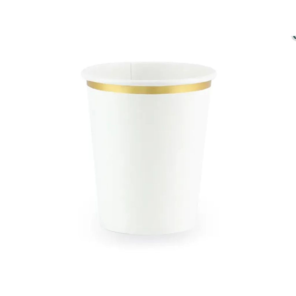 PartyDeco KPP30-008-EU1, 220 ml, Papája, Zlato, Biela, 75 Obrázok produktu 