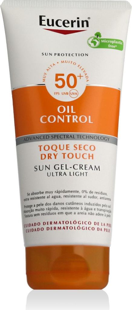Eucerin sun protect gel dry spf50 200ml Produktbild 