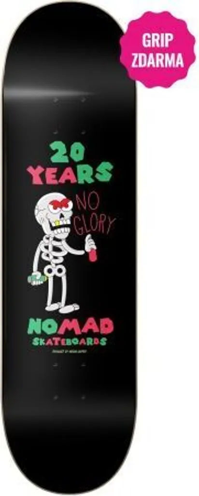 Planche de Skateboard Nomad Role Models V5 Series Sp Noir Taille 8.0