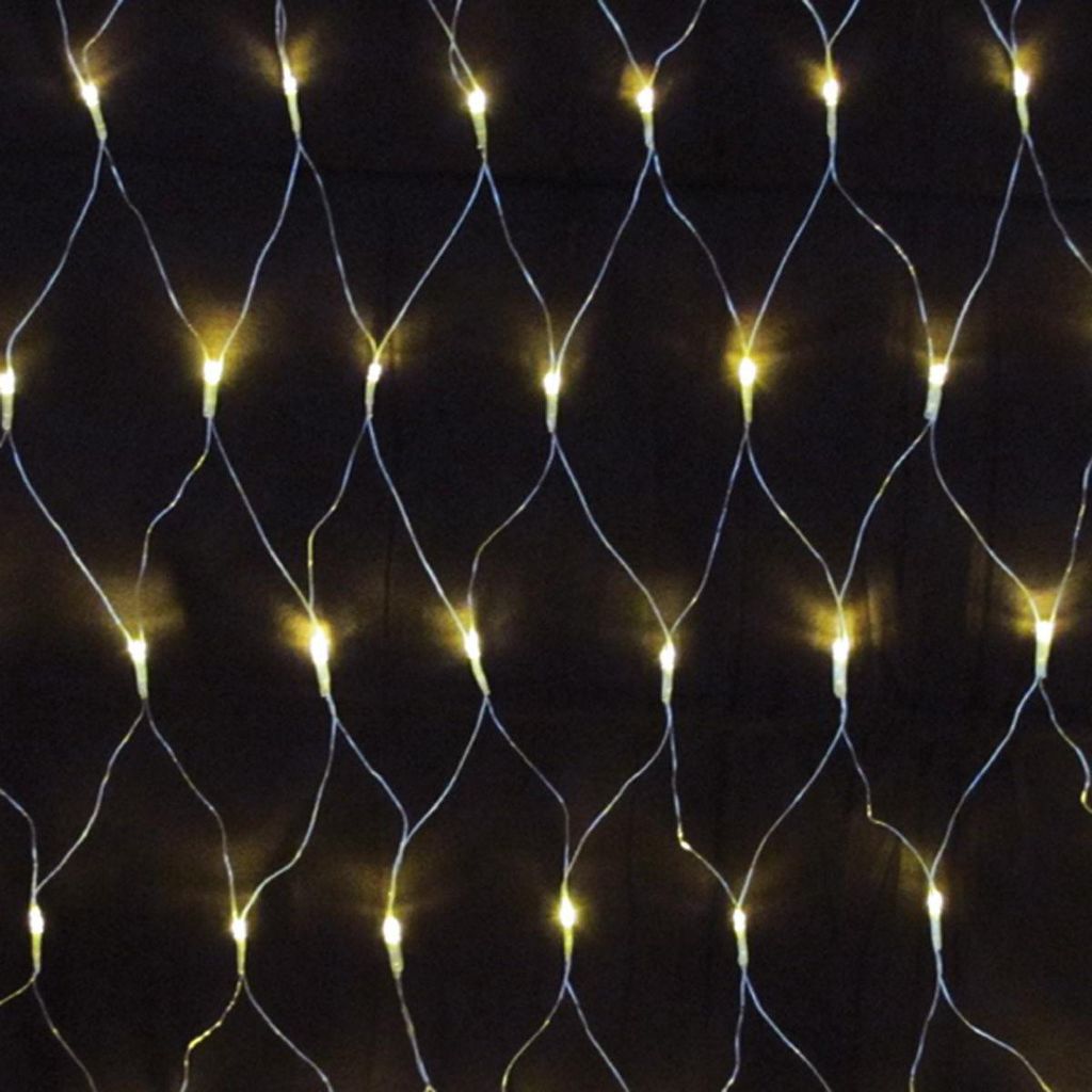 LED-lichtnet met 240 lampjes - LED-kleur: warm wit - Kabel: Productafbeelding 