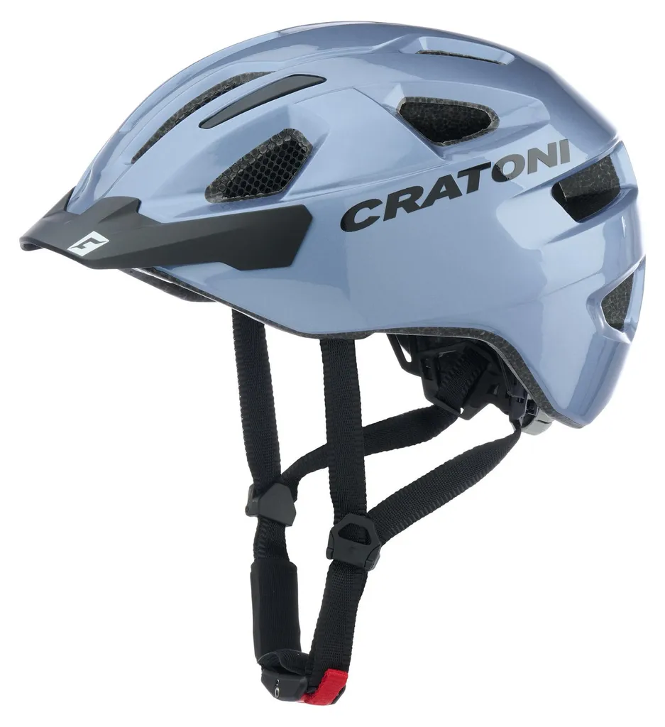 Casque de Protection Cratoni C-Swift Bleu pour Trajets Quotidiens Vélo