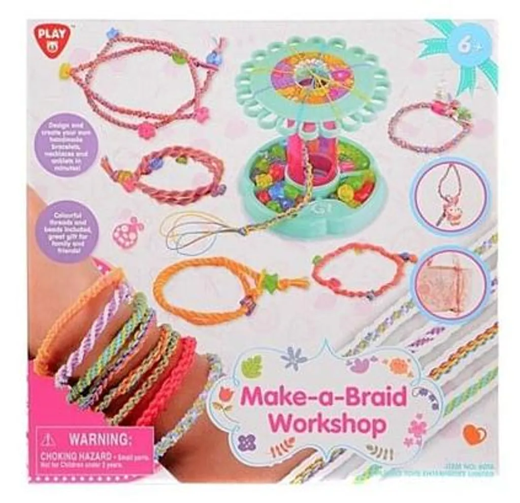 Playgo Atelier de tressage : kit complet pour créer ses propres bijoux