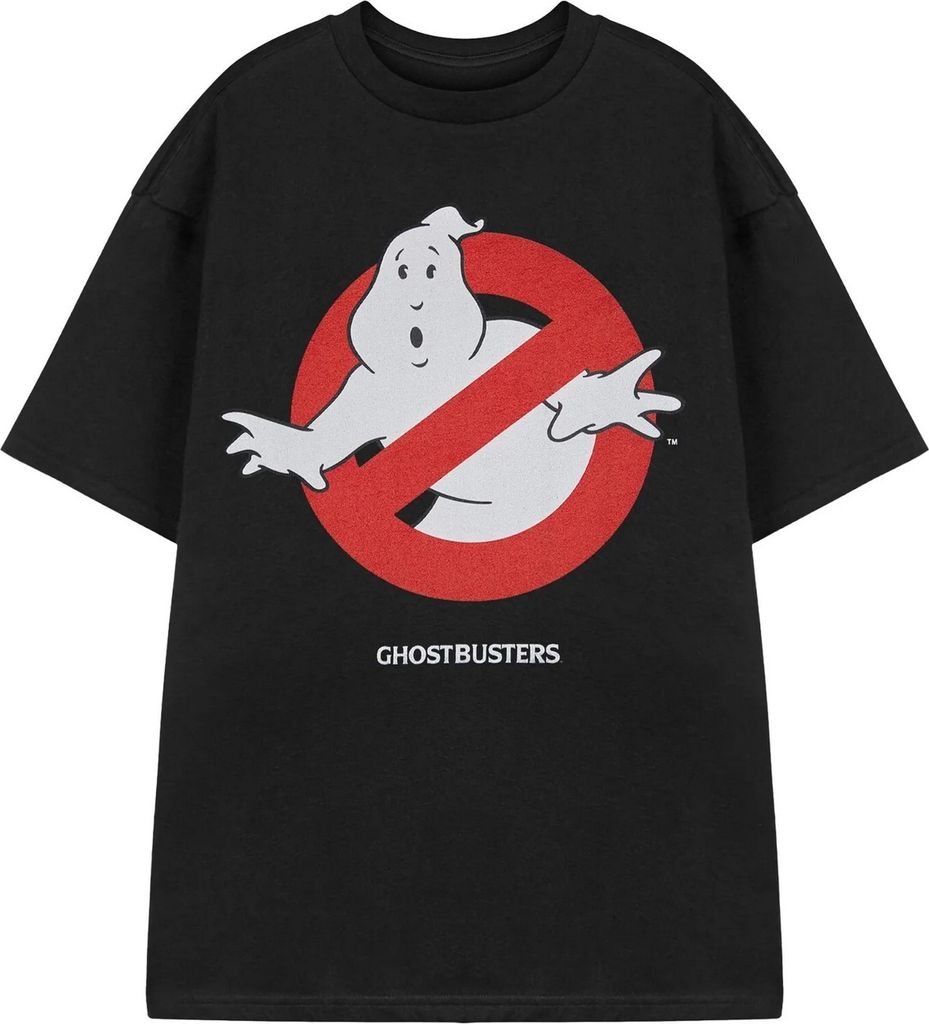 Ghostbusters - "Classic" T-Shirt für Herren/Damen Uni kurzärmlig NS8429 (3XL) (Schwarz)