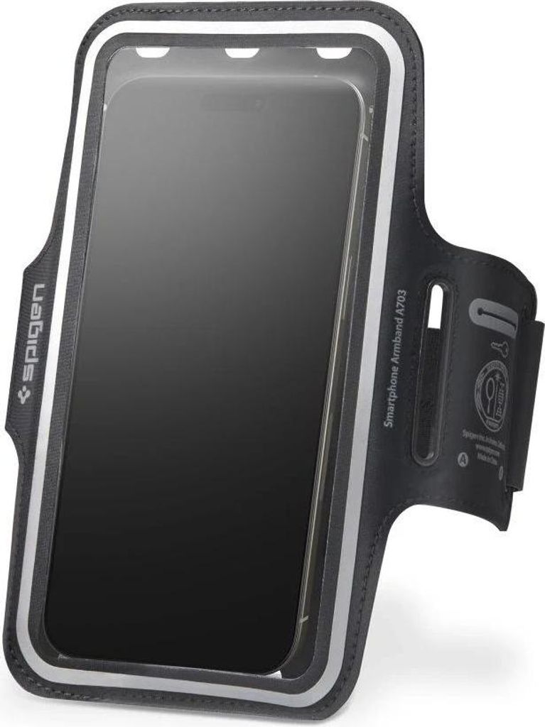 Spigen A703 Sportarmband für Smartphones bis 6,9" (schwarz) Produktbild 