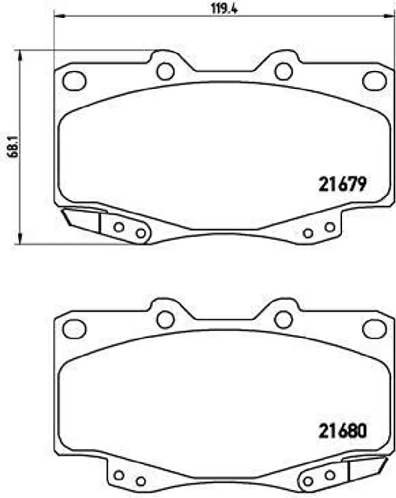 Sécurisez votre Toyota Hilux avec les Plaquettes Brembo P 83 069 OE