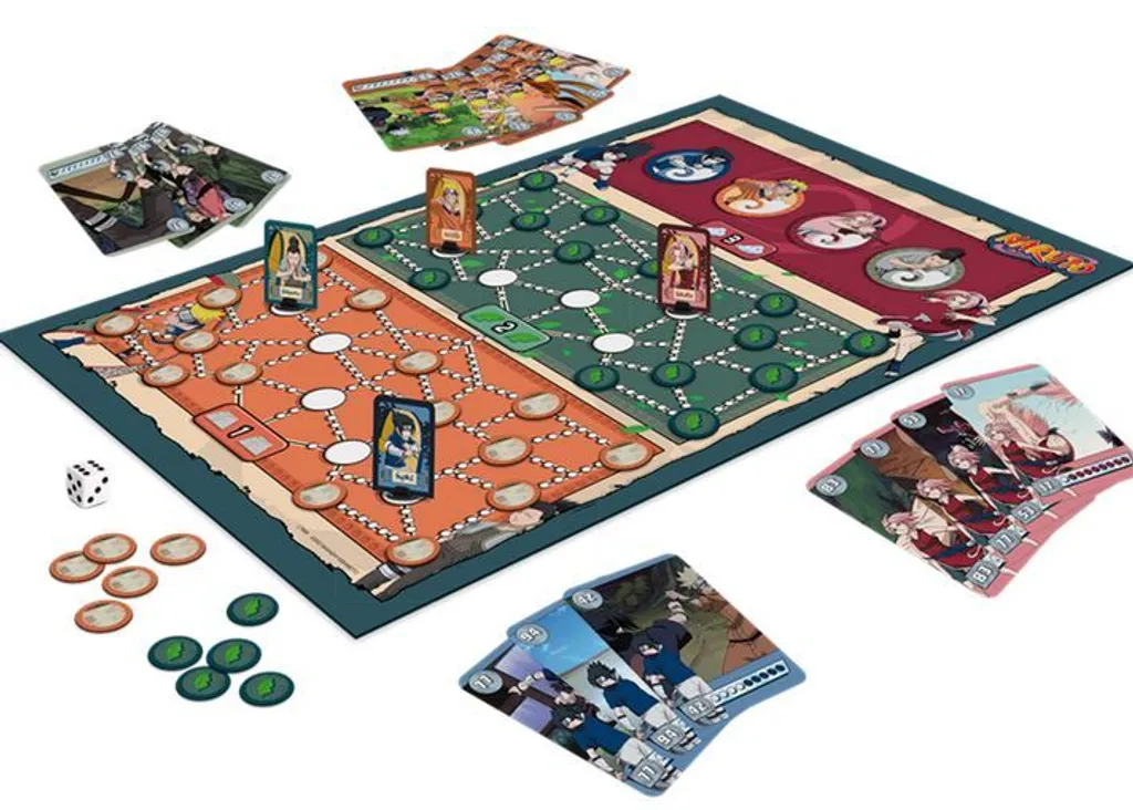Jeu de société Naruto Chunin Exam Sprint - Edition Course d'Obstacles - 2