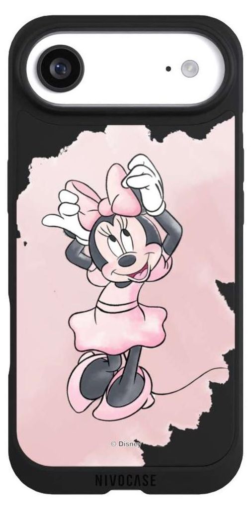NIVOCASE Handyhülle für Apple iPhone Air Hülle NIVOpure Case Schwarz Disney Motiv ohne Hintergrund