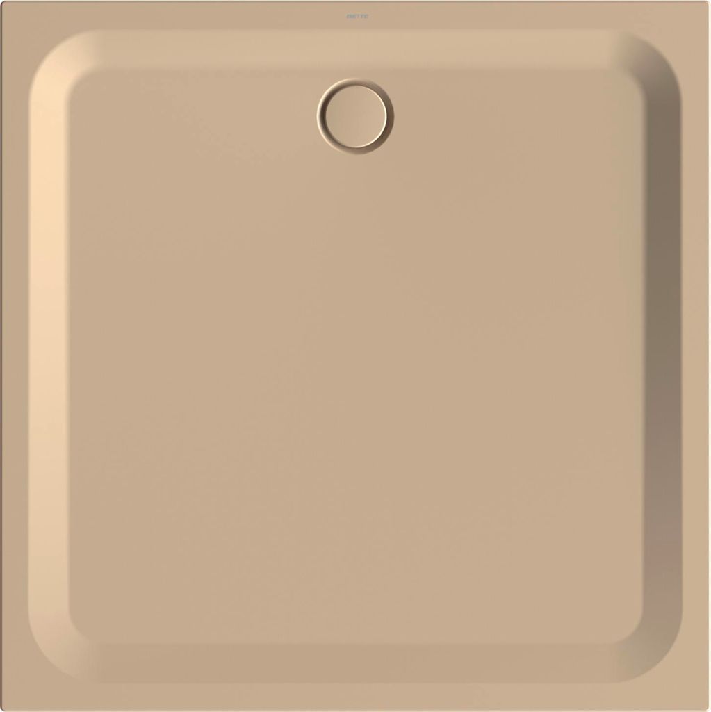 BetteUltra Rechteck-Duschwanne mit Minimum-Wannenträger und BetteAntirutsch Pro, 1300x1300x35mm, 5826-424AE,T1