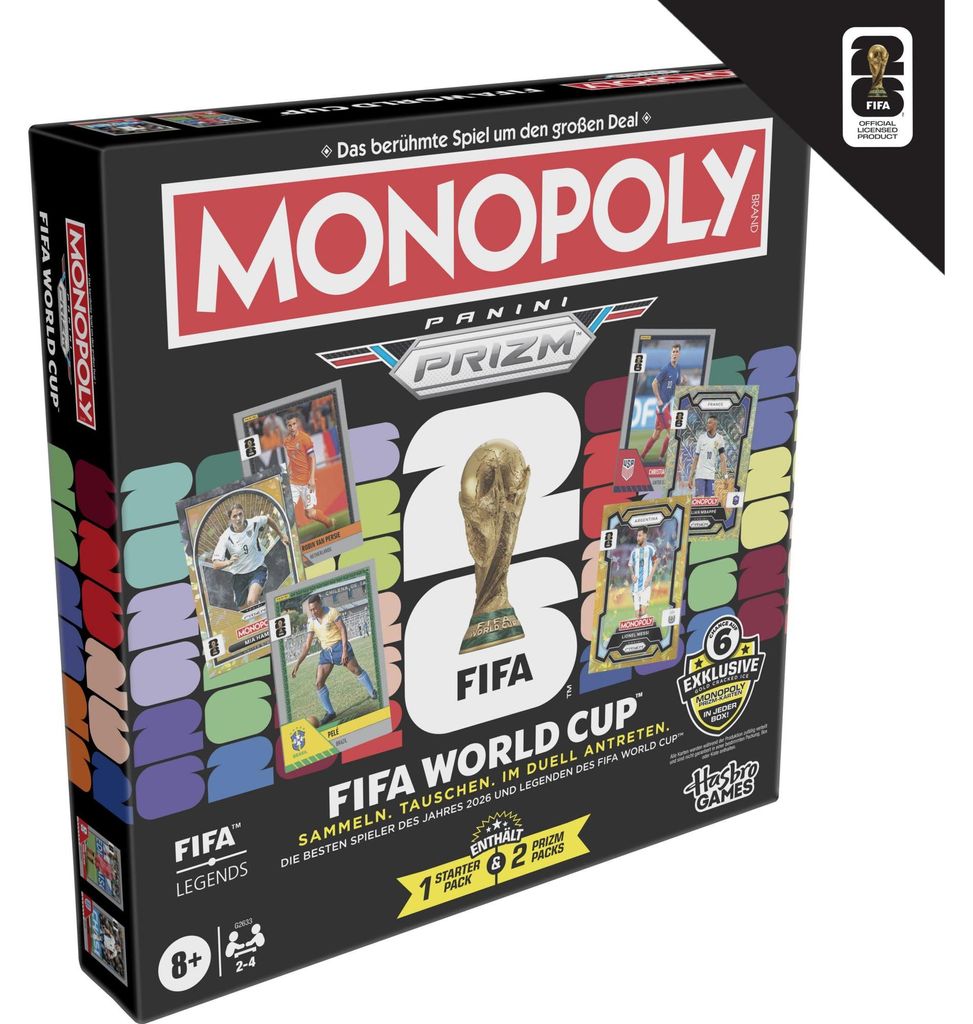 Hasbro Monopoly, FIFA-editie, basisspel Productafbeelding 