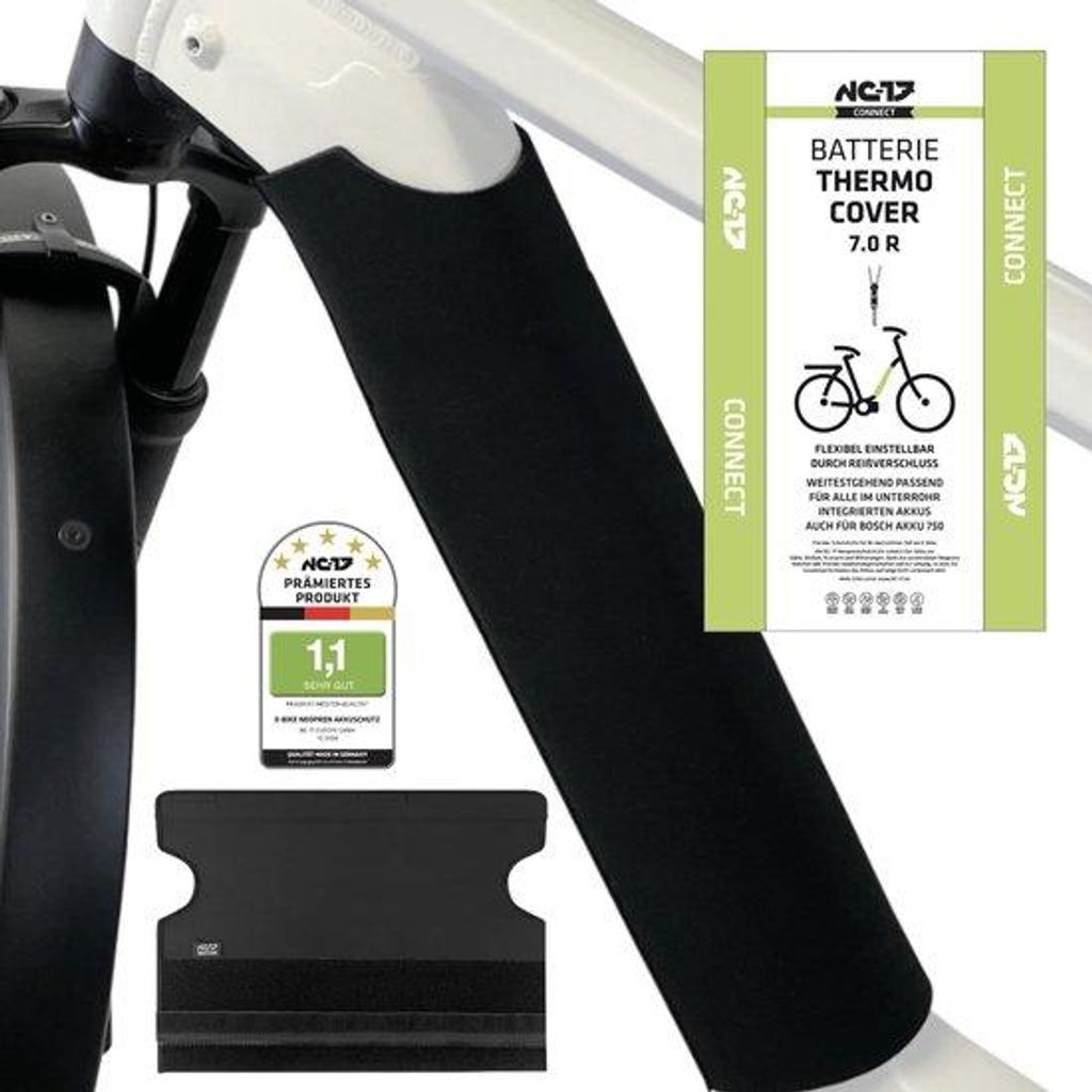 E-Bike-Accu-Hülle Unterrohr 7,0 R | mit Reißverschluss | Produktbild 