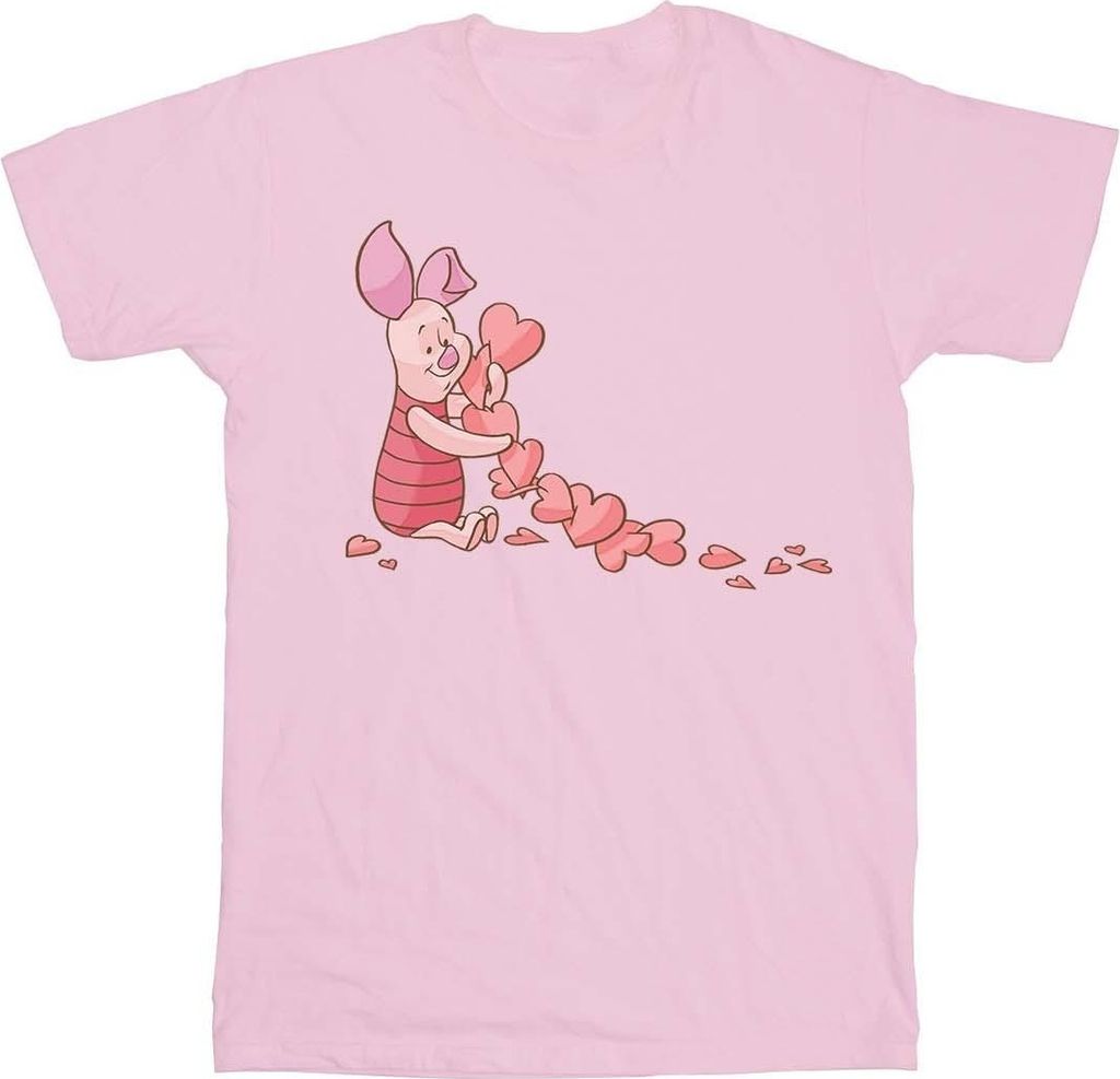 Disney - "Chain Of Hearts" T-Shirt für Damen BI47440 (XXL) (Babyrosa)