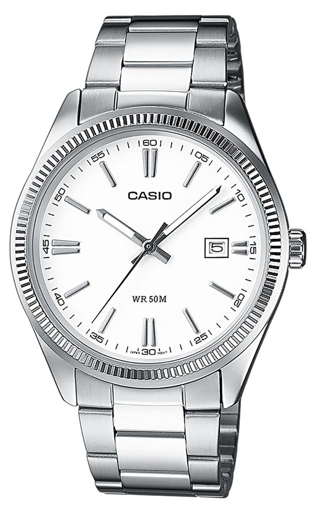 Casio MTP pánske hodinky biele Obrázok produktu 