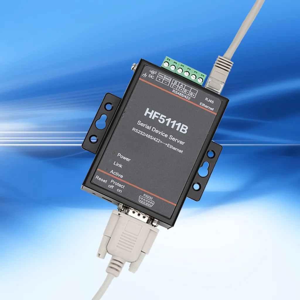 Serveur de Périphériques Série vers Ethernet RJ45 pour Réseau LAN - 5