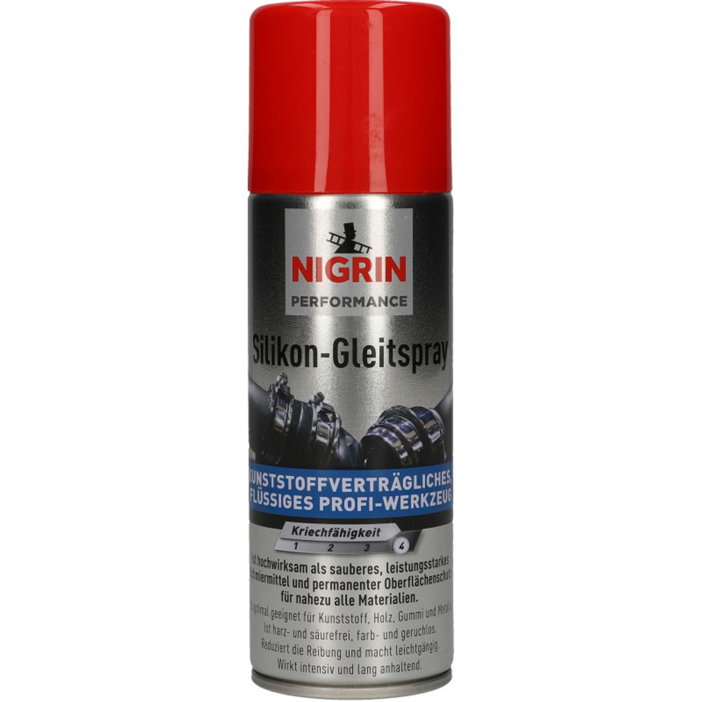 NIGRIN Performance Silikon-Gleitspray für Kunststoffe, Produktbild 