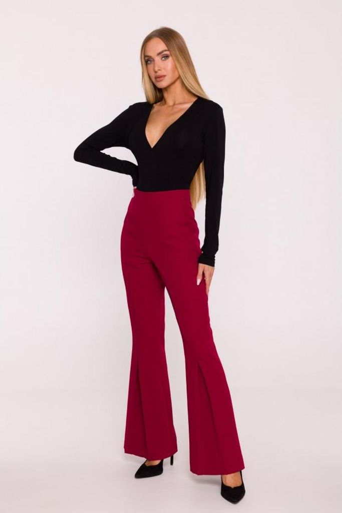 Made of Emotion Damenhosen Olemundus M874 bordo S
