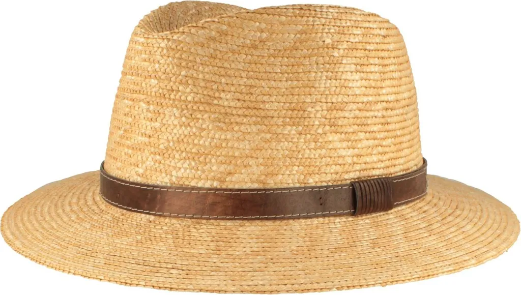 Chapeau de paille anti-insolation Hut-Breiter avec bords protecteurs