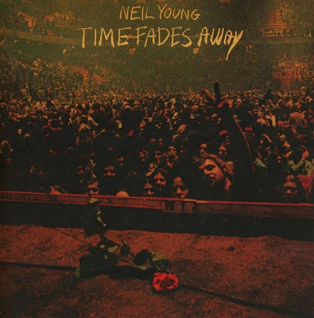 Neil Young Time Fades Away LP Vinyle Couleur Transparent Édition Limitée